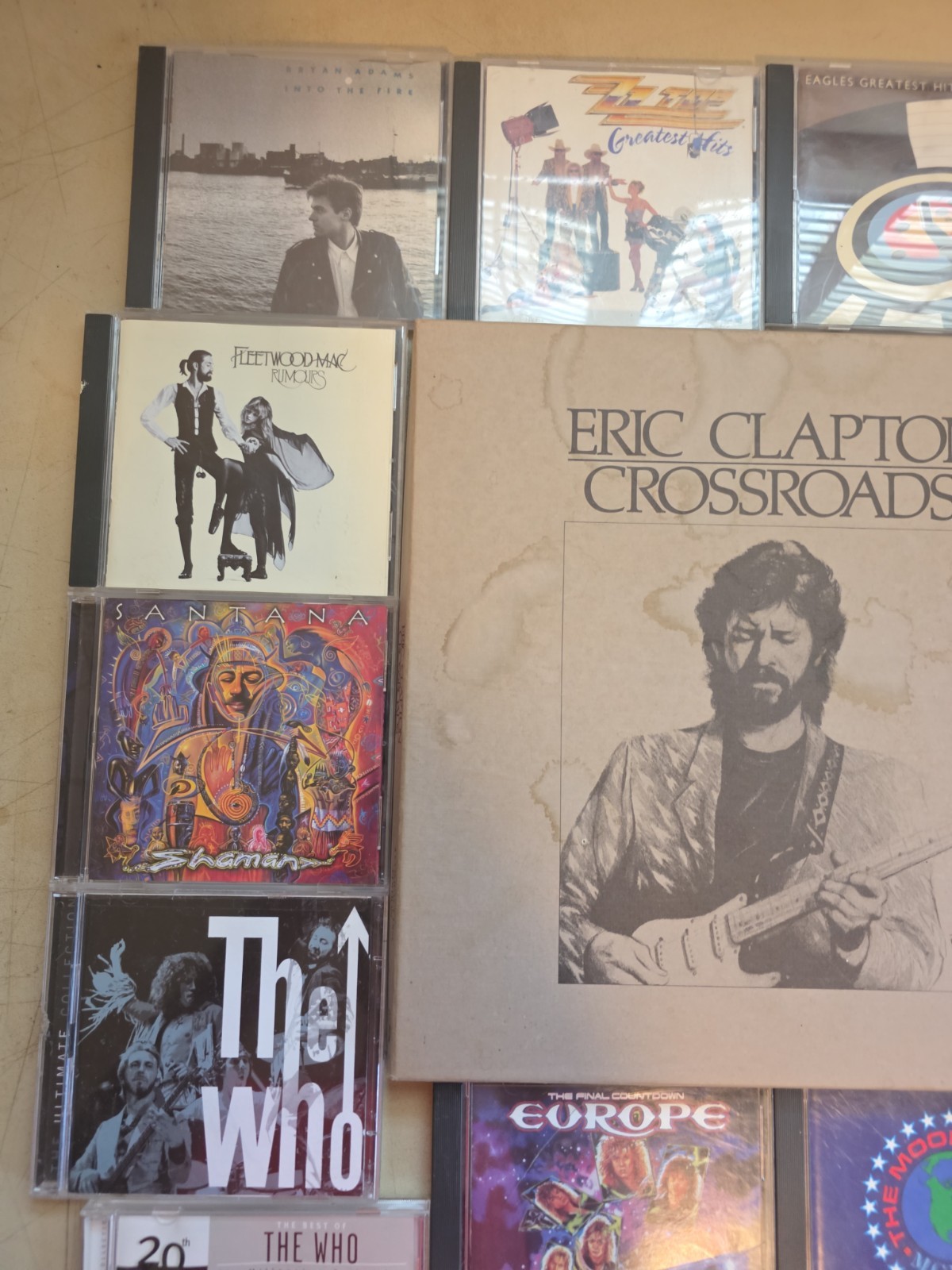 Lot Of 20 CDs 1970s - 1990s Rock / Classic Rock Vai Springsteen Clapton The Who