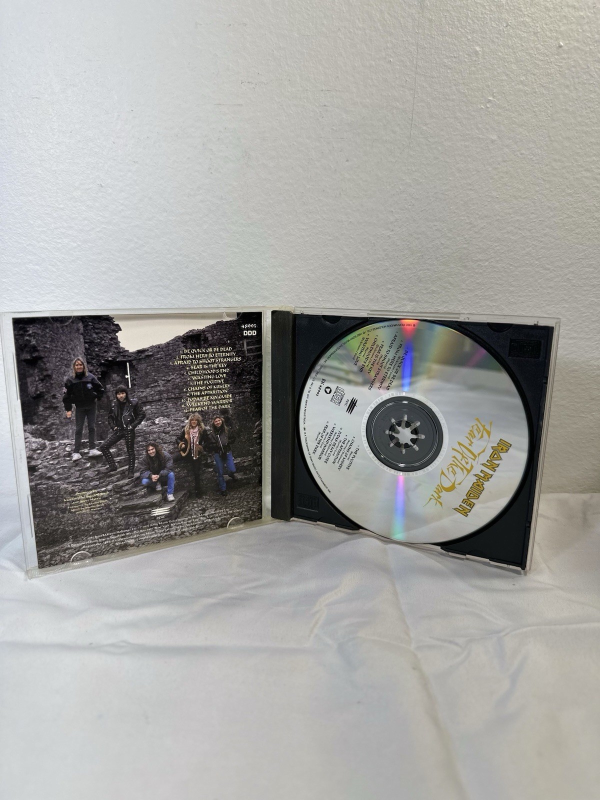 Iron Maiden Fear of the Dark (CD, Epic Records, 1992)