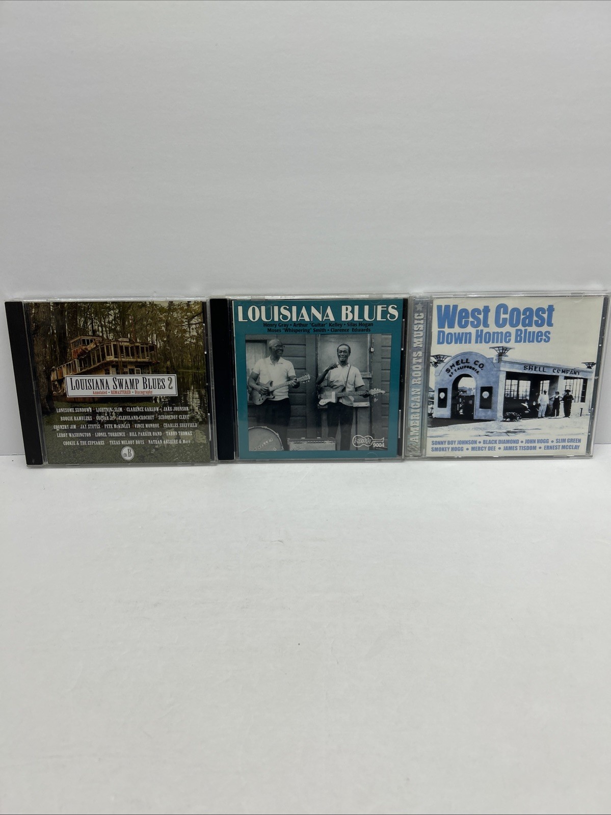 LOUISIANA/SWAMP & WEST COAST BLUES LOT OF 3 CD’S COMPILATION Photos 4 Artists