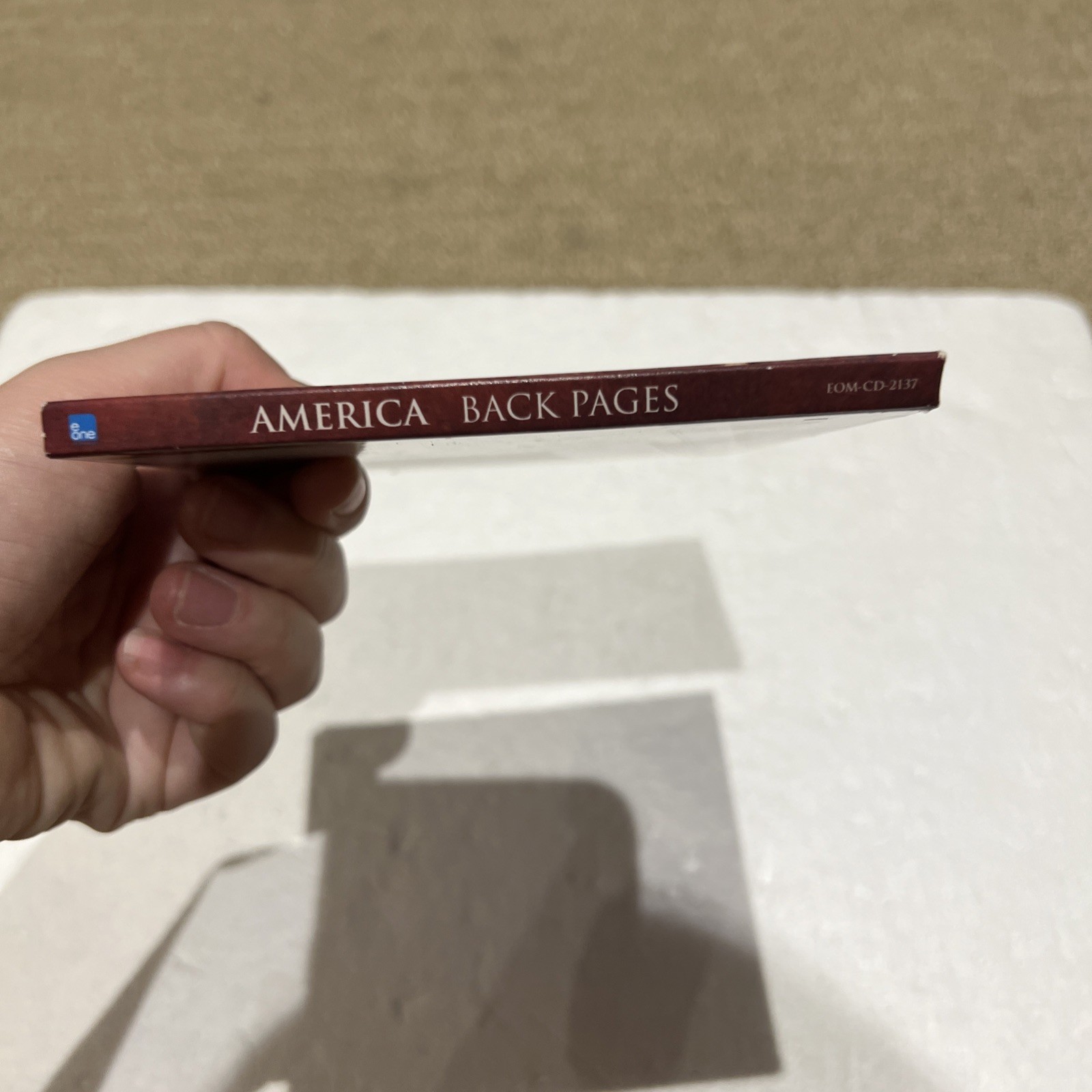 America CD Rare Back Pages 2010s Pop Rock Music Album USA Release Digipak Import