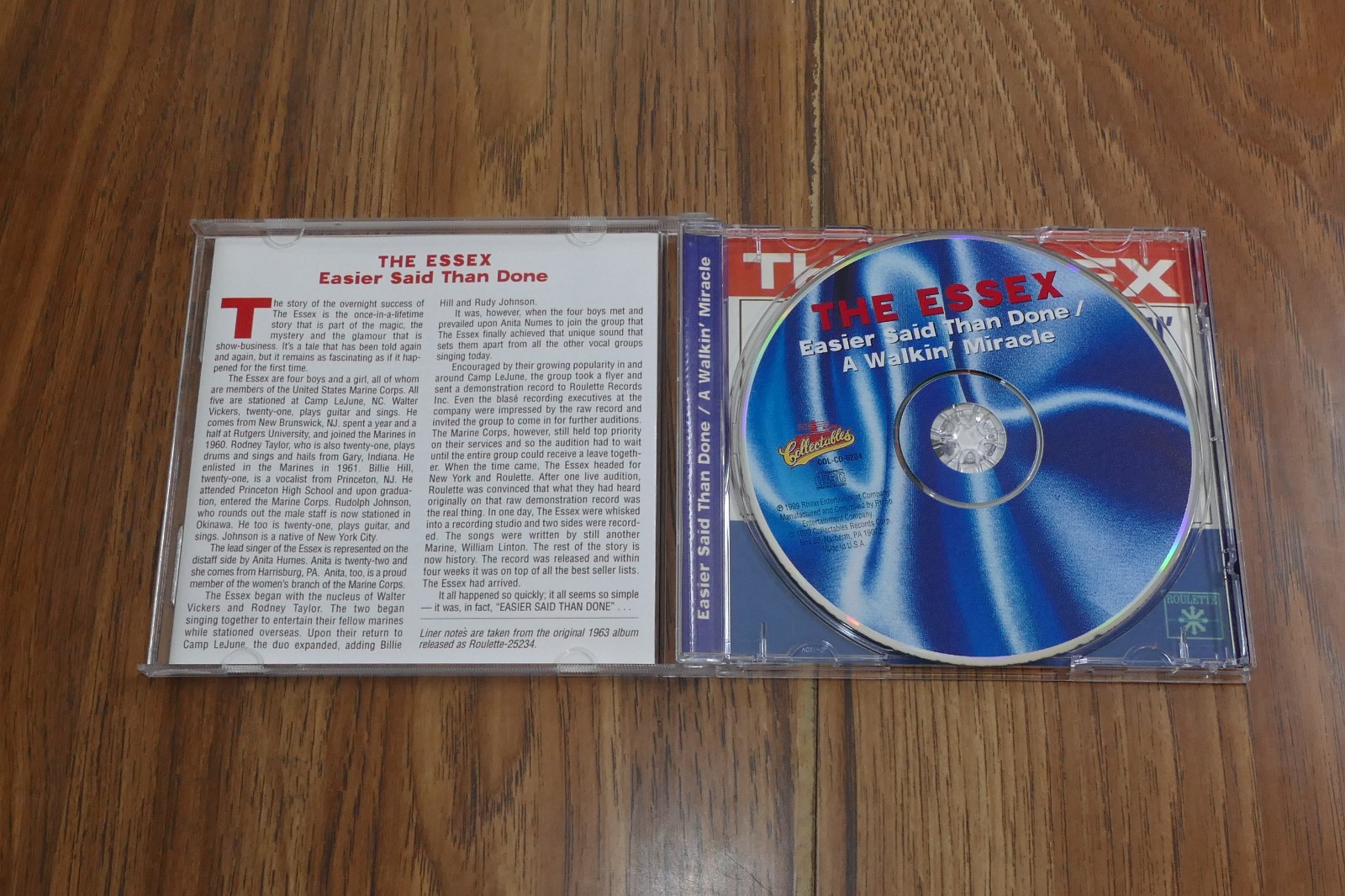 The Essex, Easier Said Than Done & A Walkin Miracle - 2 Albums on 1 CD