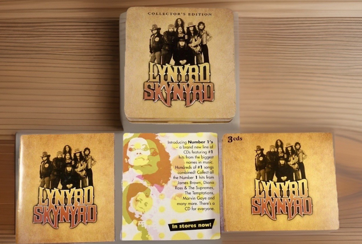 Lynyrd Skynyrd Collector's Edition Tin, Booklet, 3 CDs 29 Songs, Forever Legends