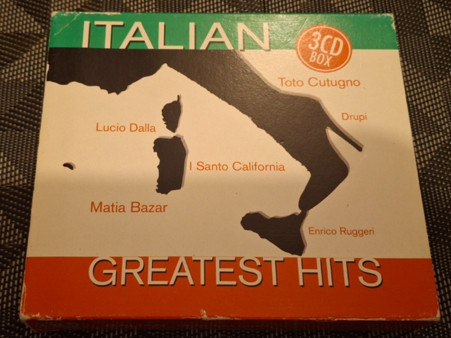 Various – Italian Greatest Hits (2005) 3 x CD, Compilation, Box Set
