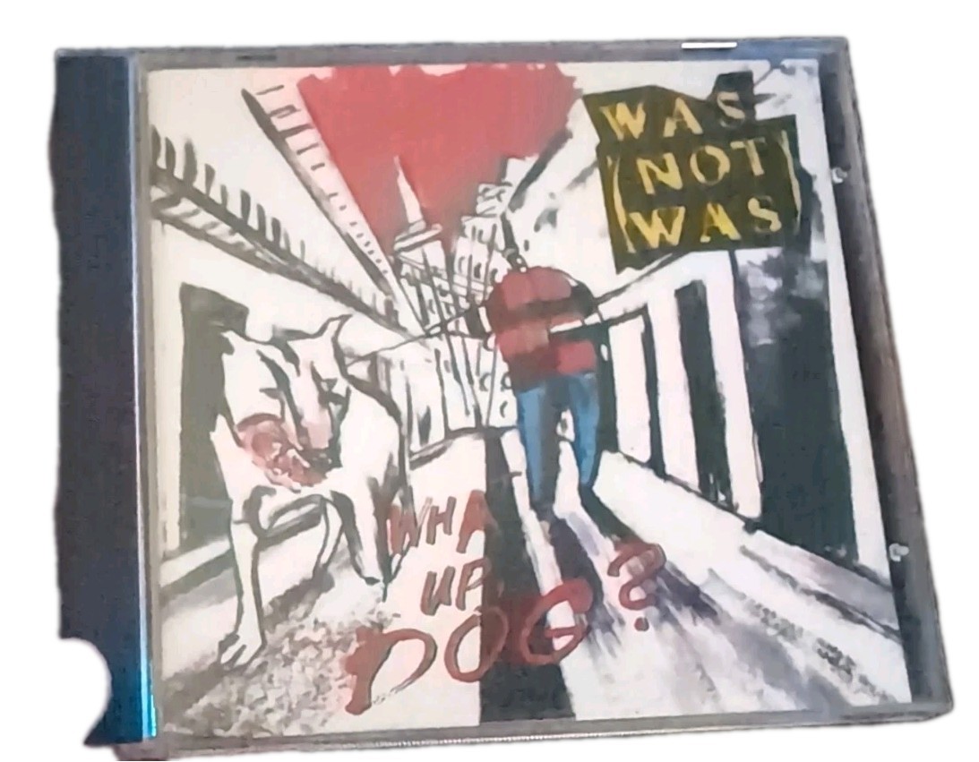 Was Not Was What Up Dog Audio Music CD Complete White Very Good Condition