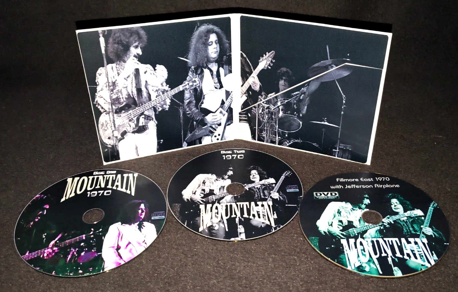Mountain Fillmore East 1970 Gate Fold 2CD/1 DVD Package NEW
