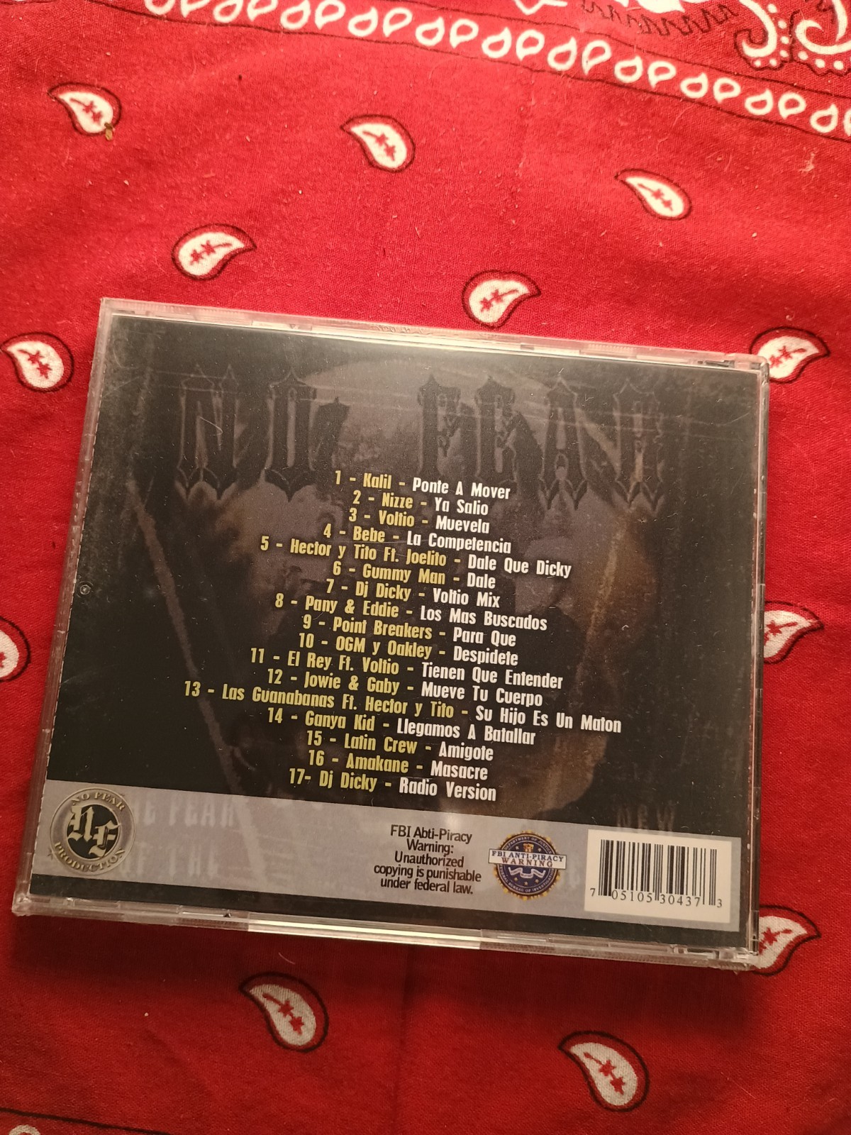 No Fear Fear of the New Generation Dj Dicky Album Brand new - “Factory sealed”