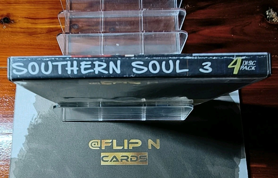 Southern Soul 3 - 4 Disc Soul Blues Mixtape 3 CDs & DVD - DJ Promo 2015 - 2017