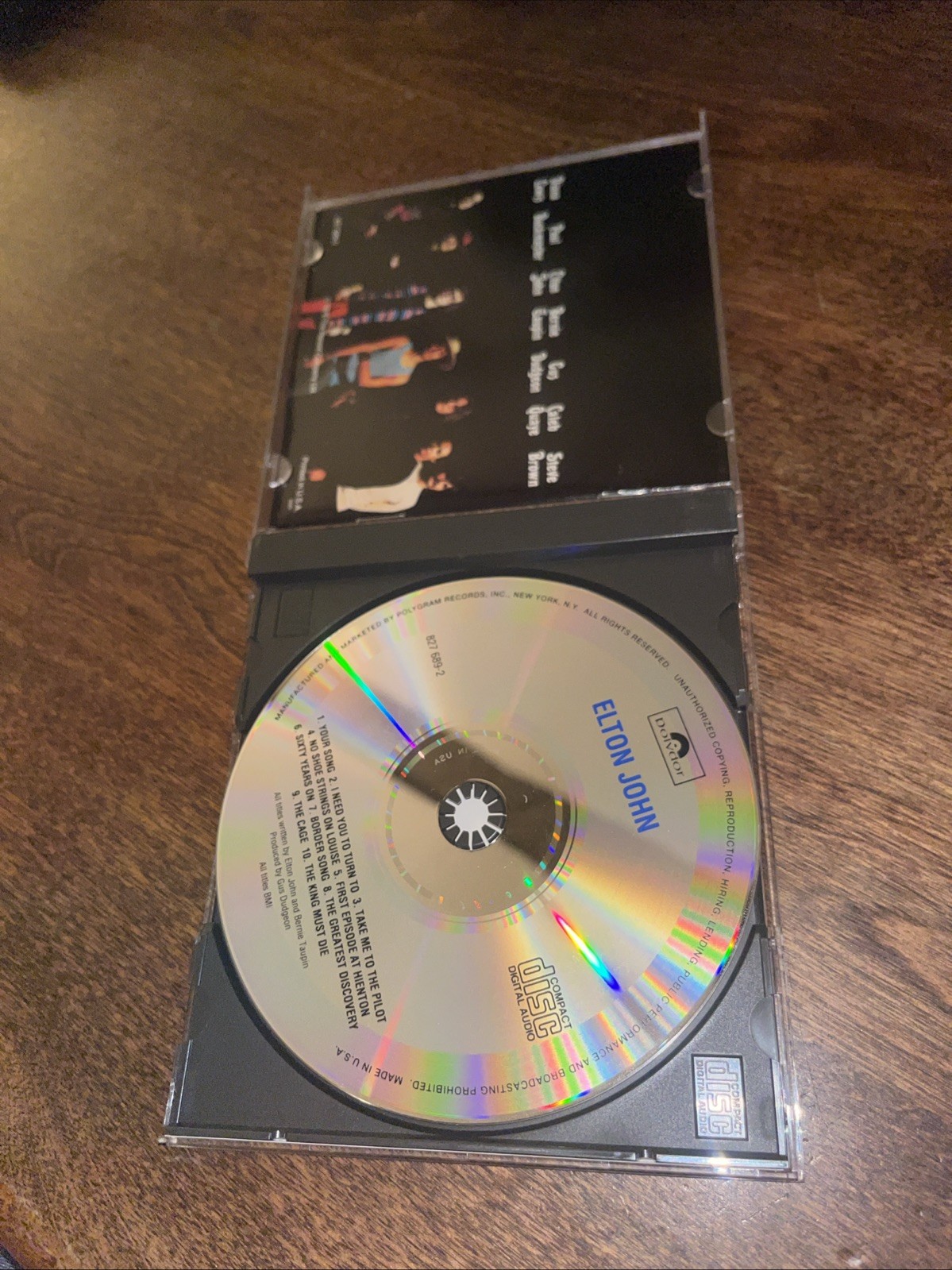 Elton John by Elton John (CD, Oct-1992, Island/Mercury)