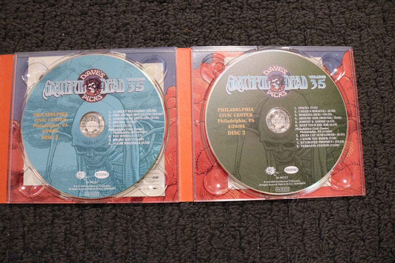 Grateful Dead Dave's Picks Vol. 35 CD Limited Edition Live Philadelphia 4/20/84