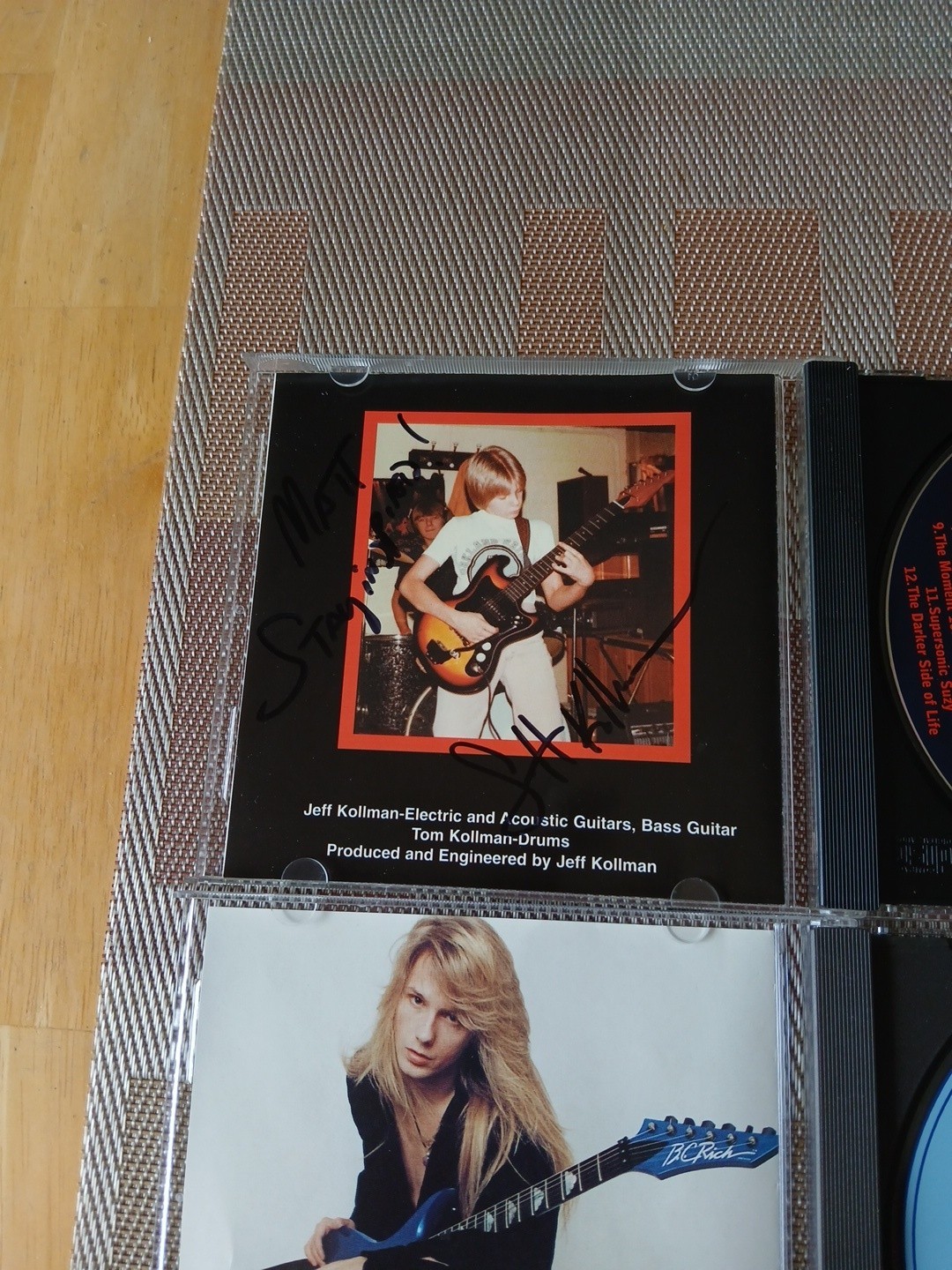 Jeff Kollman Schizoid Unknown Shedding Skin Kevin Chown 4 CD Lot Shred Signed