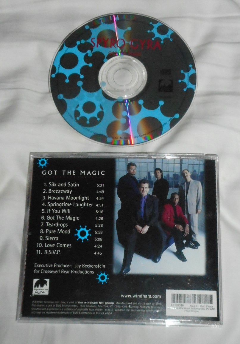 SPYRO GYRA Got the Magic CD 1999 Windham Hill Jazz BMG DIRECT CD
