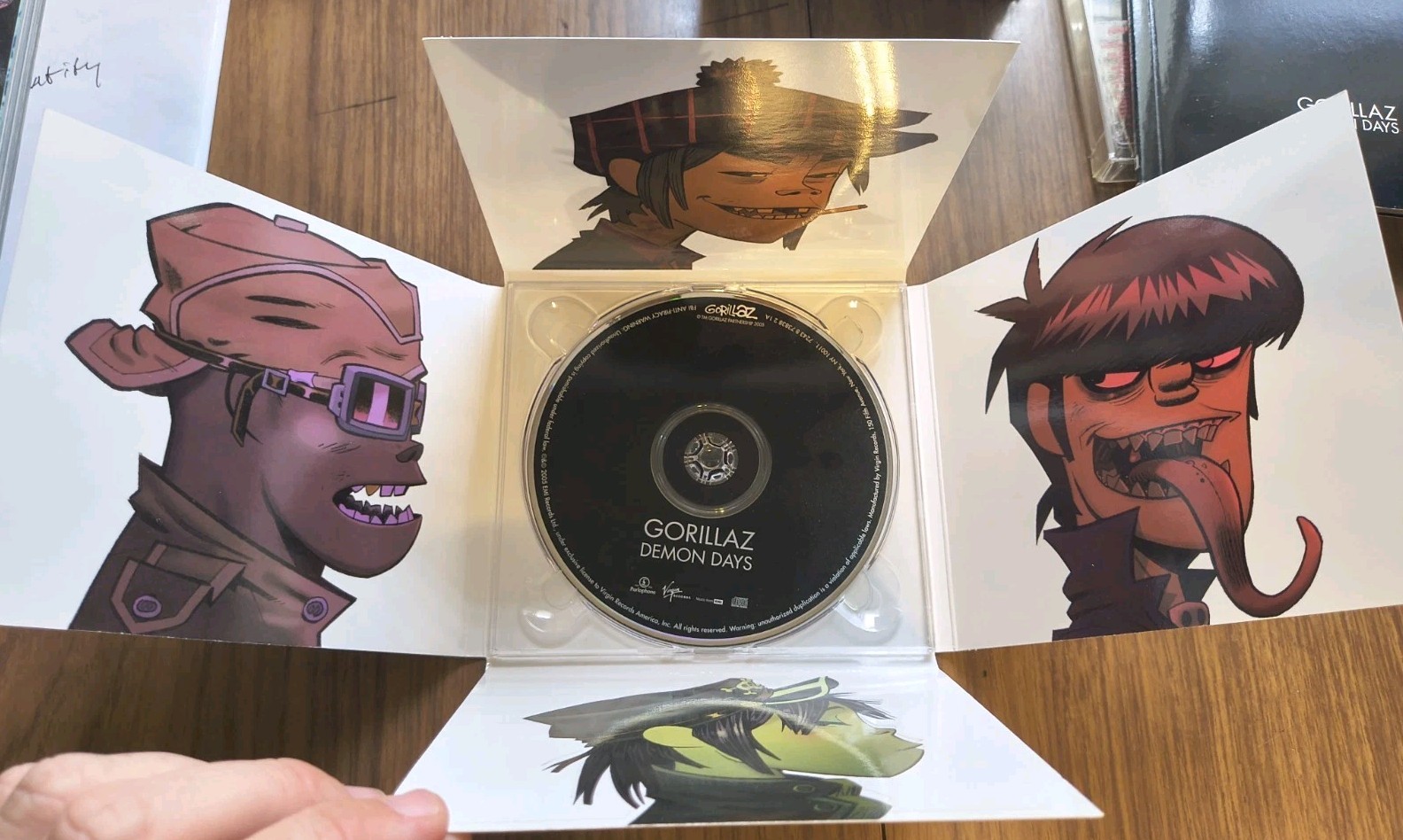Gorillaz - Demon Days CD/DVD Album (Parlophone, 2005) VG+