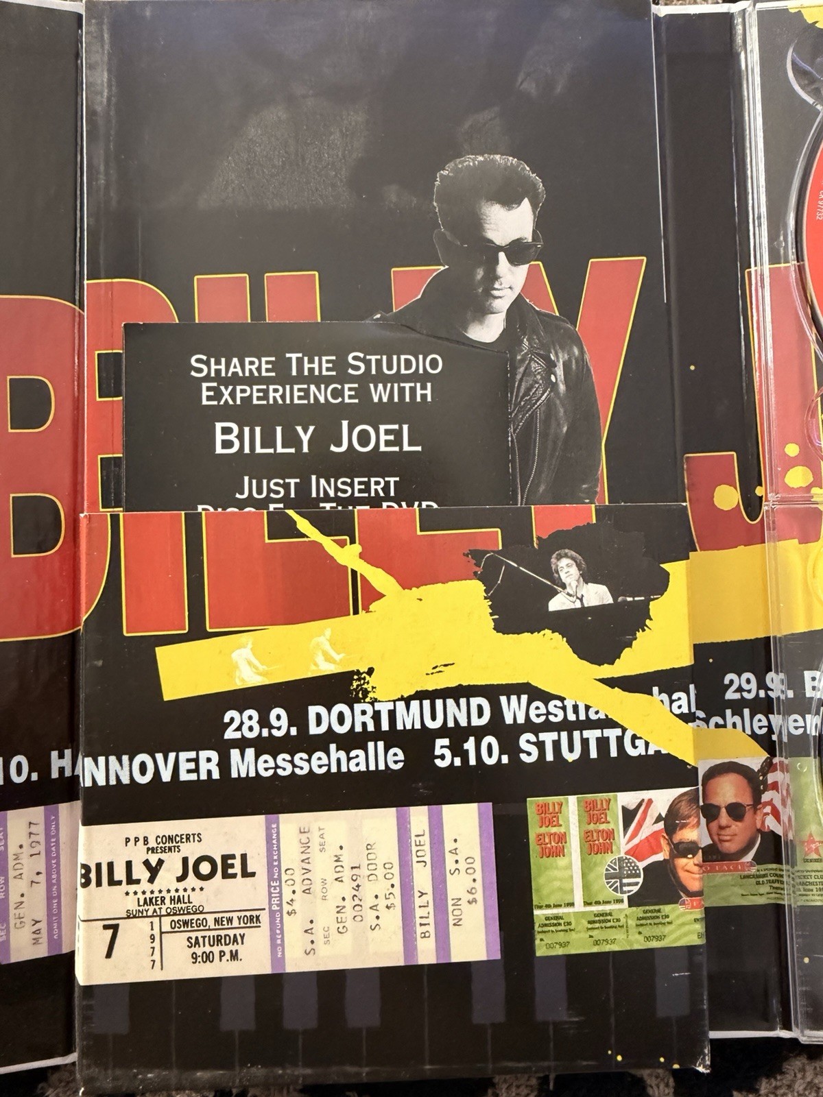 Billy Joel My Lives 2005 Columbia Rock Compilation Box Set 4CD + DVD