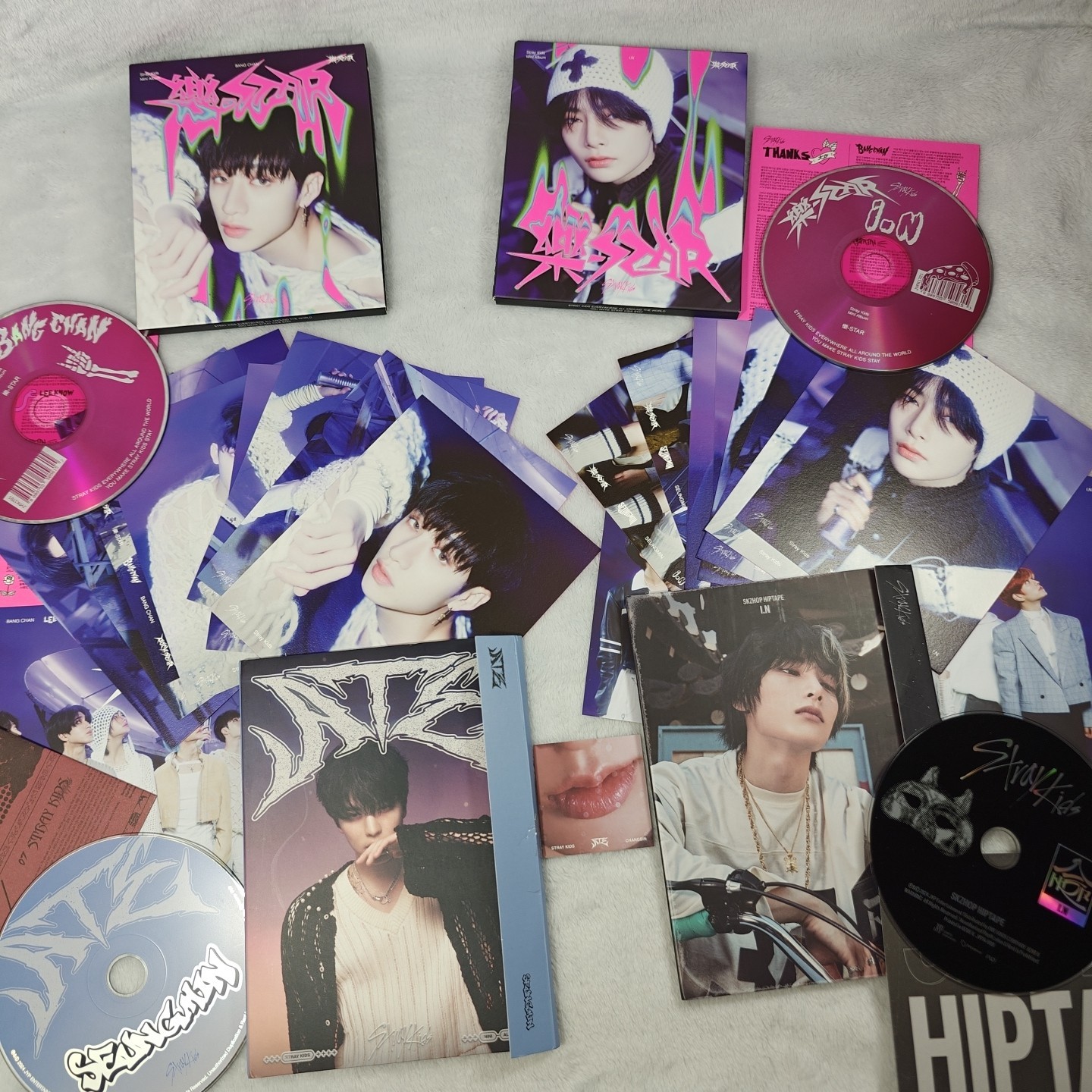 Stray Kids Rock Star, ATE, HOP Accordion Album Set