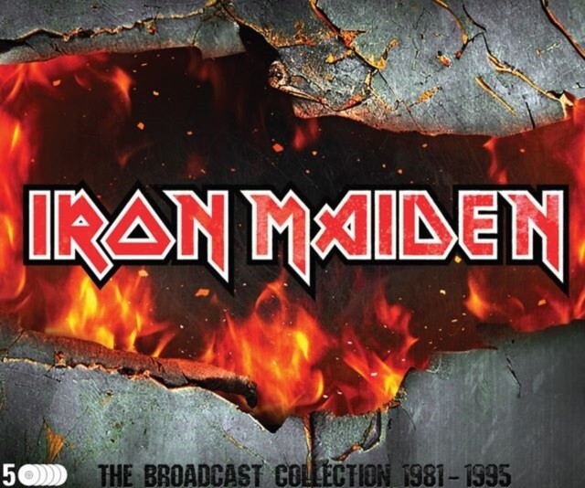 IRON MAIDEN The Broadcast Collection 1981-1995 5 CD Set BRAND NEW