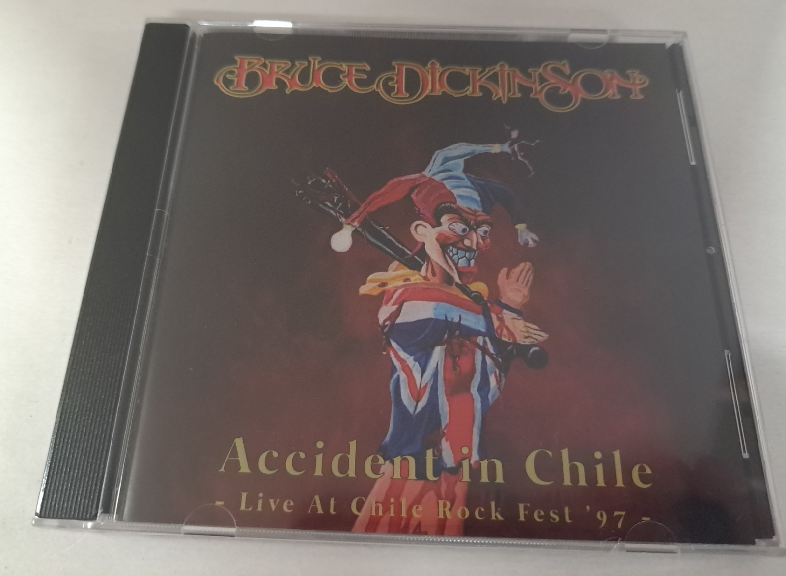 Bruce Dickinson Accident in Chile Live At Chile Rock Fest '97 New CD Metal Rock