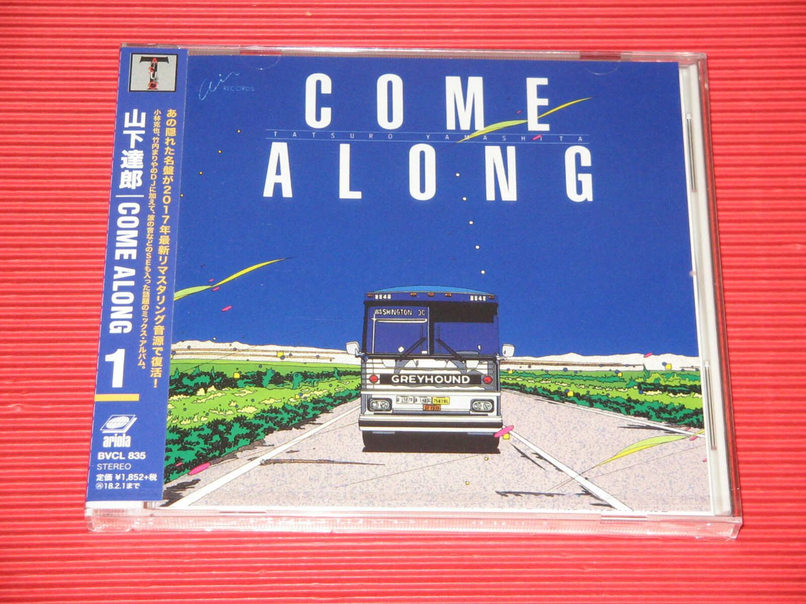 4BT TATSURO YAMASHITA COME ALONG JAPAN CD