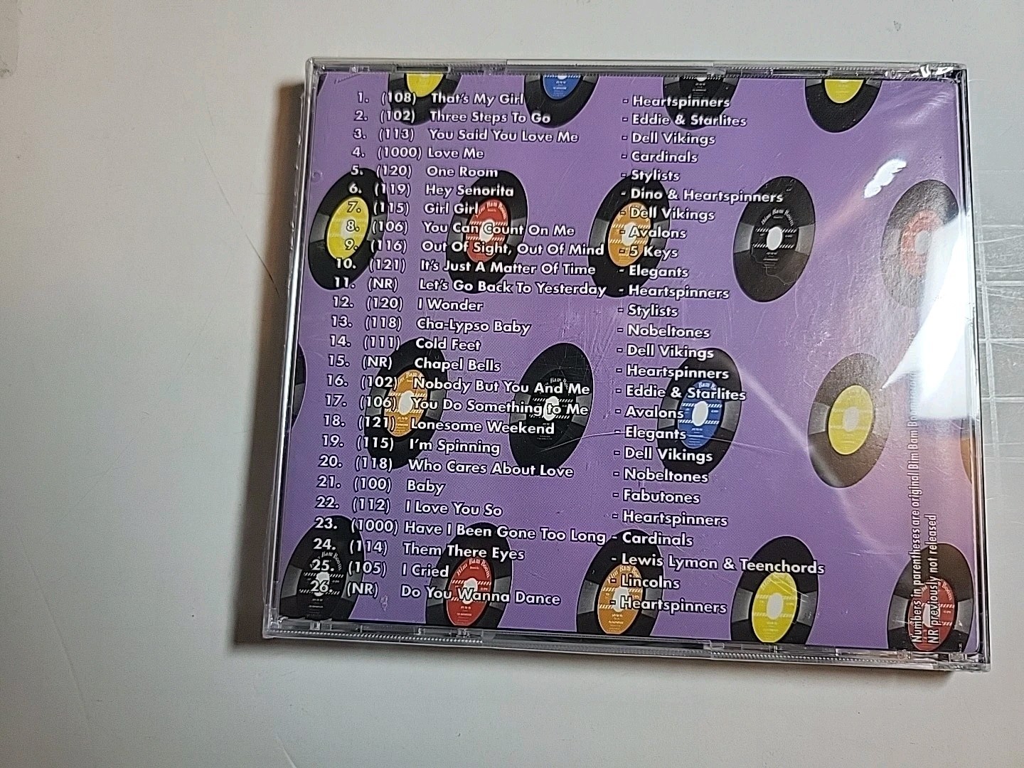 GOLDEN DOO WOPS VOL 1 Bim Bam Boom Records Various Artist Compilation New Sealed