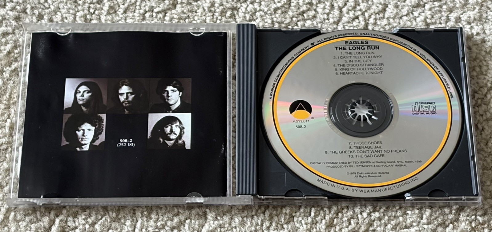 EAGLES - The Long Run CD