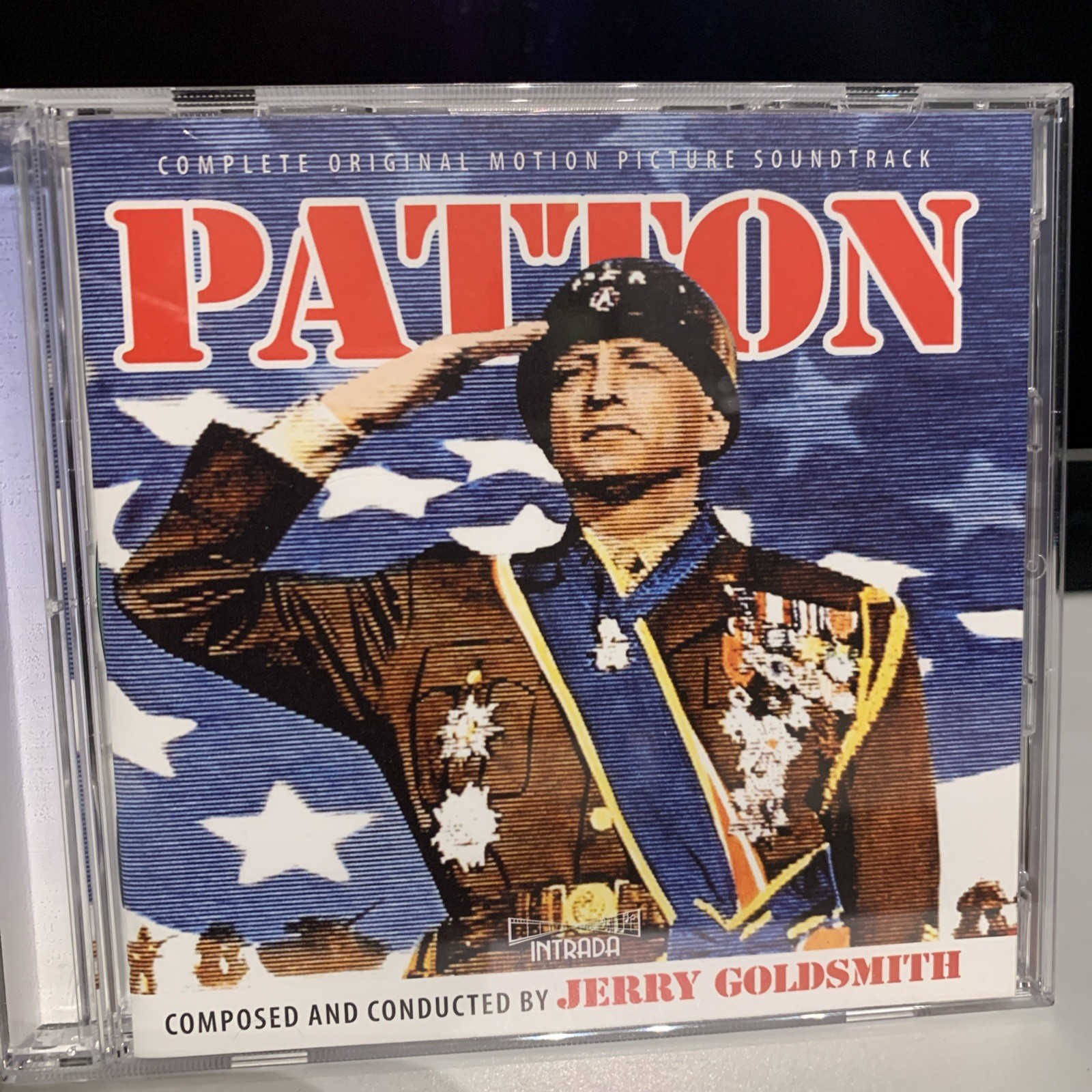 Jerry Goldsmith "PATTON" complete score Intrada 2CD 75min MAF 7110