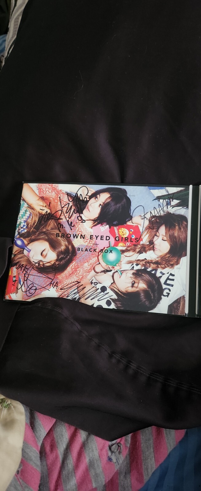 Brown Eyed Girls "Black Box" - 2013 WITH Narsha Signed Photo!