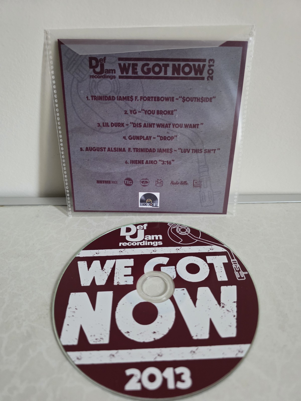 Def Jam Recordings: We Got Now Promo Sampler (CD, 2013) Rap Hip-Hop Album