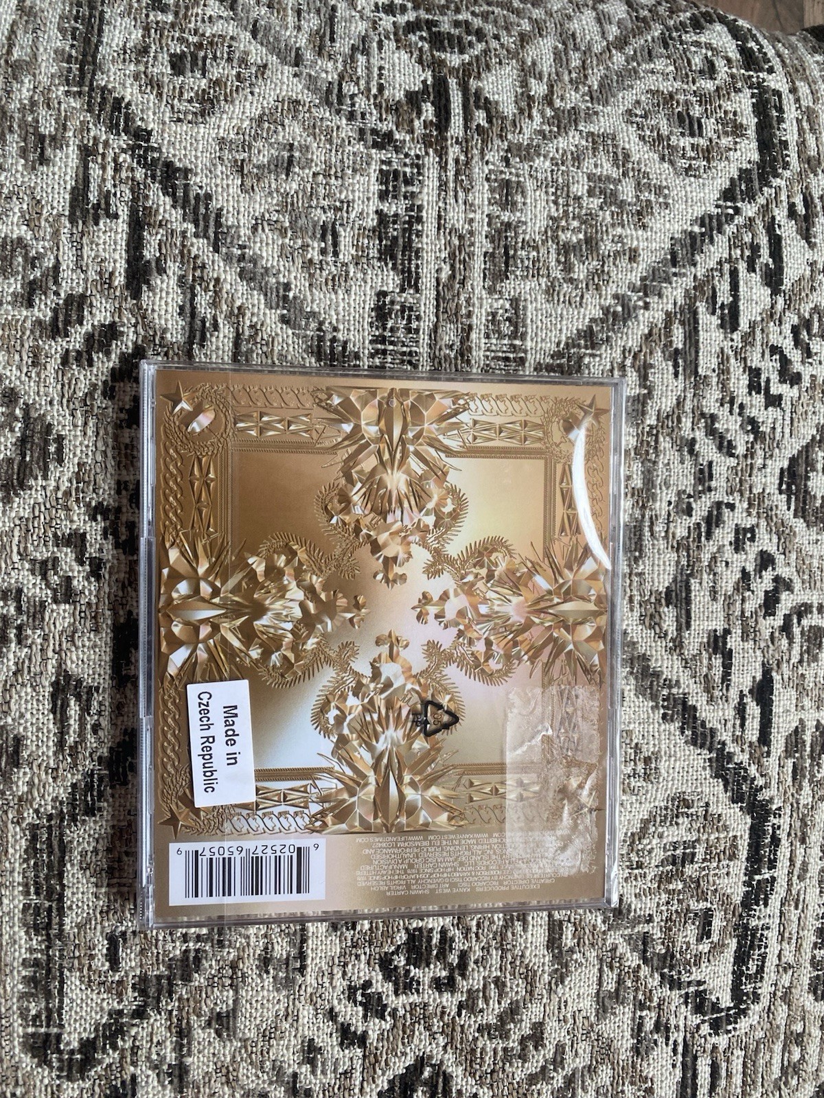 Jay-Z & Kanye West 'Watch the Throne' CD Gold Case Brand New