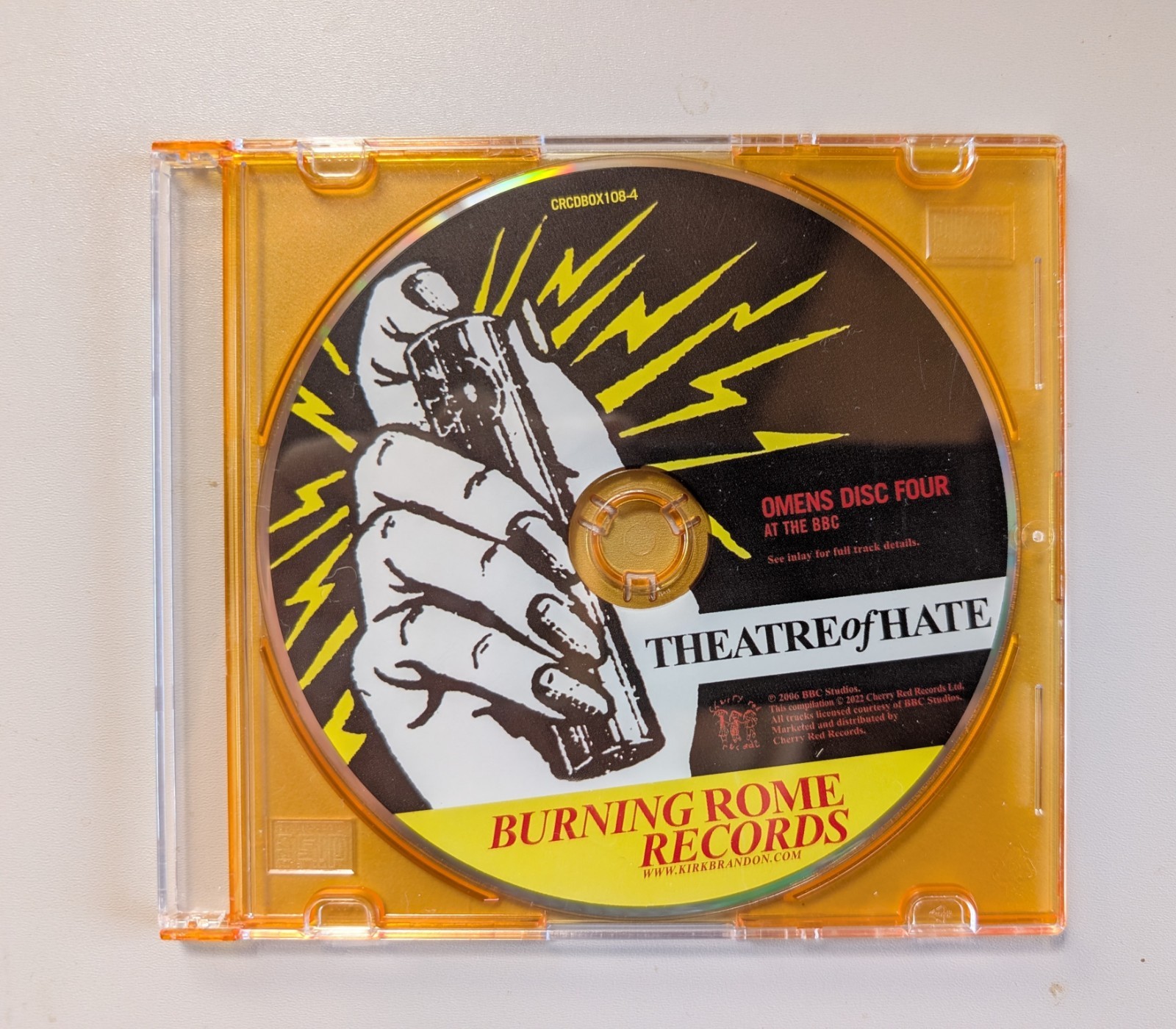 Omens: Studio Work 1980-2020 6xCD Box Set by Theatre of Hate. Free Shipping.