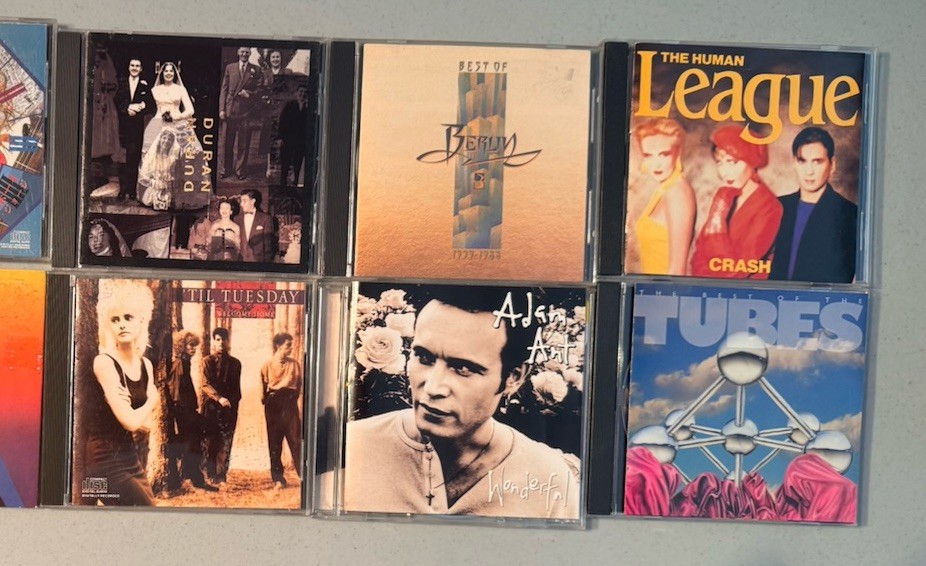 10CD Lot 80s Pop New Wave Synth Cutting Crew, Berlin, Tubes, Police, Adam Ant,