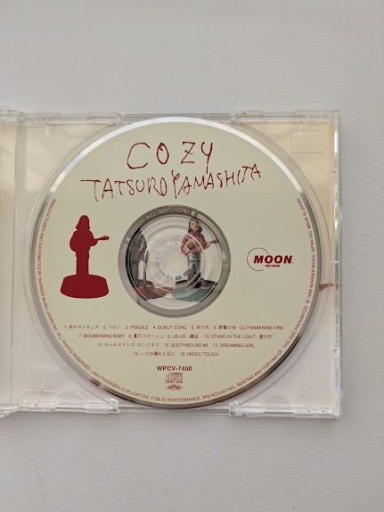 TATSURO YAMASHITA COZY CD 15TRACKS 1998 ALBUM CITY POP MUSIC FROM JAPAN