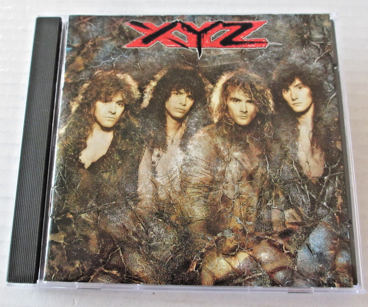 XYZ- SELF-TITLED DEBUT CD 1989 80s HAIR METAL / GLAM ROCK AOR / POISON / RATT
