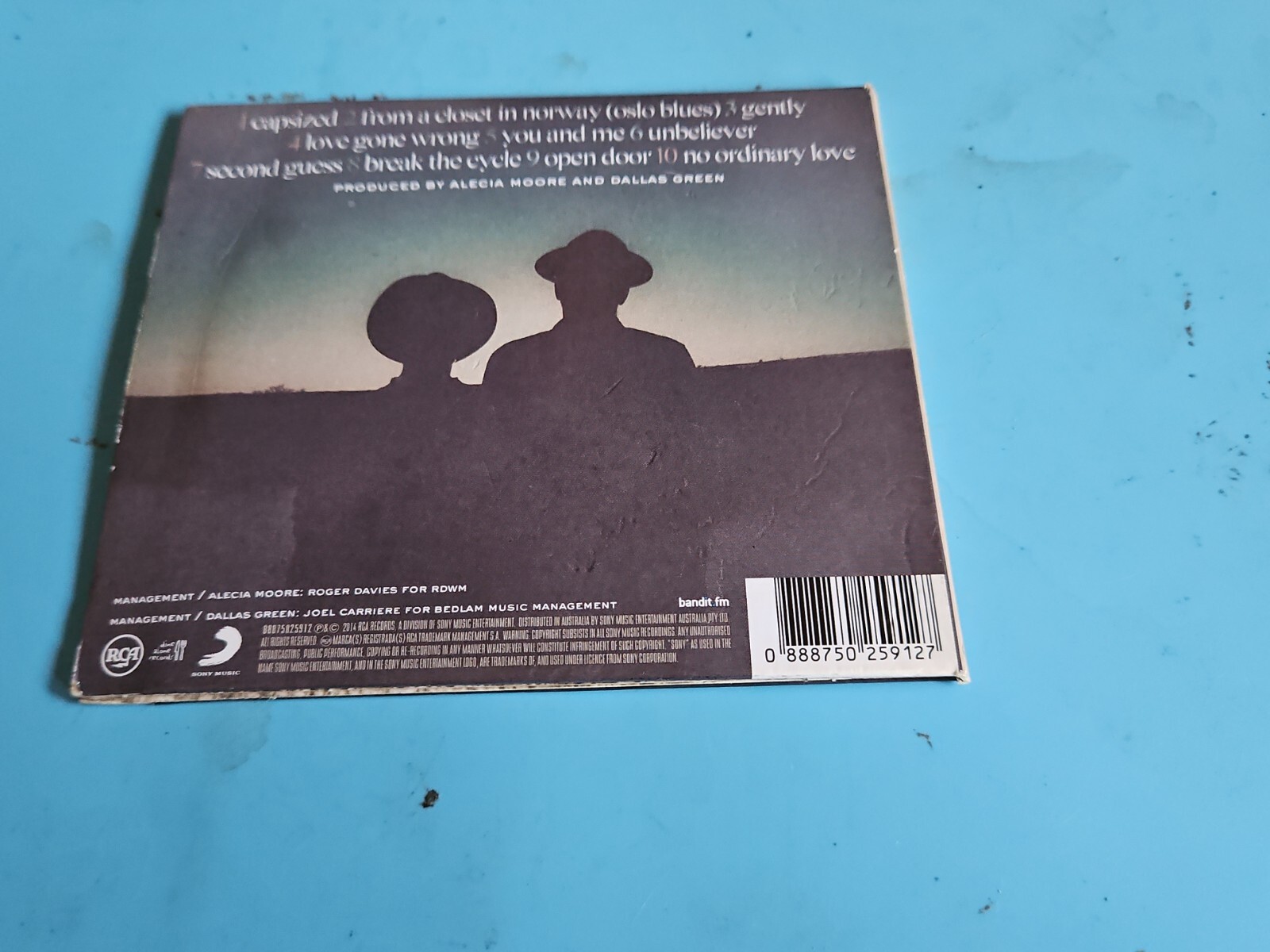 You+Me ‎– Rose Ave. 2014 VG+ CD Album Rock Pop Folk Dine Alone Records