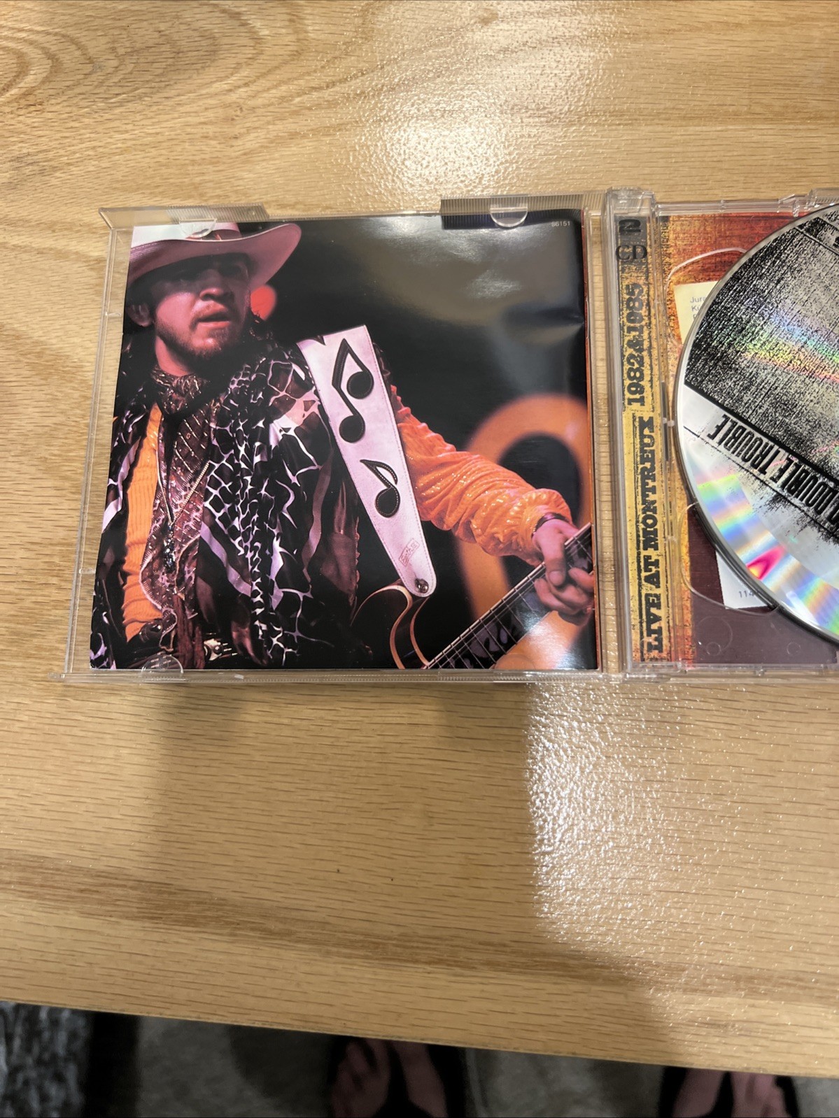Stevie Ray Vaughn and Double Trouble Live At Montreux 1982 & 1985 2 CD Set