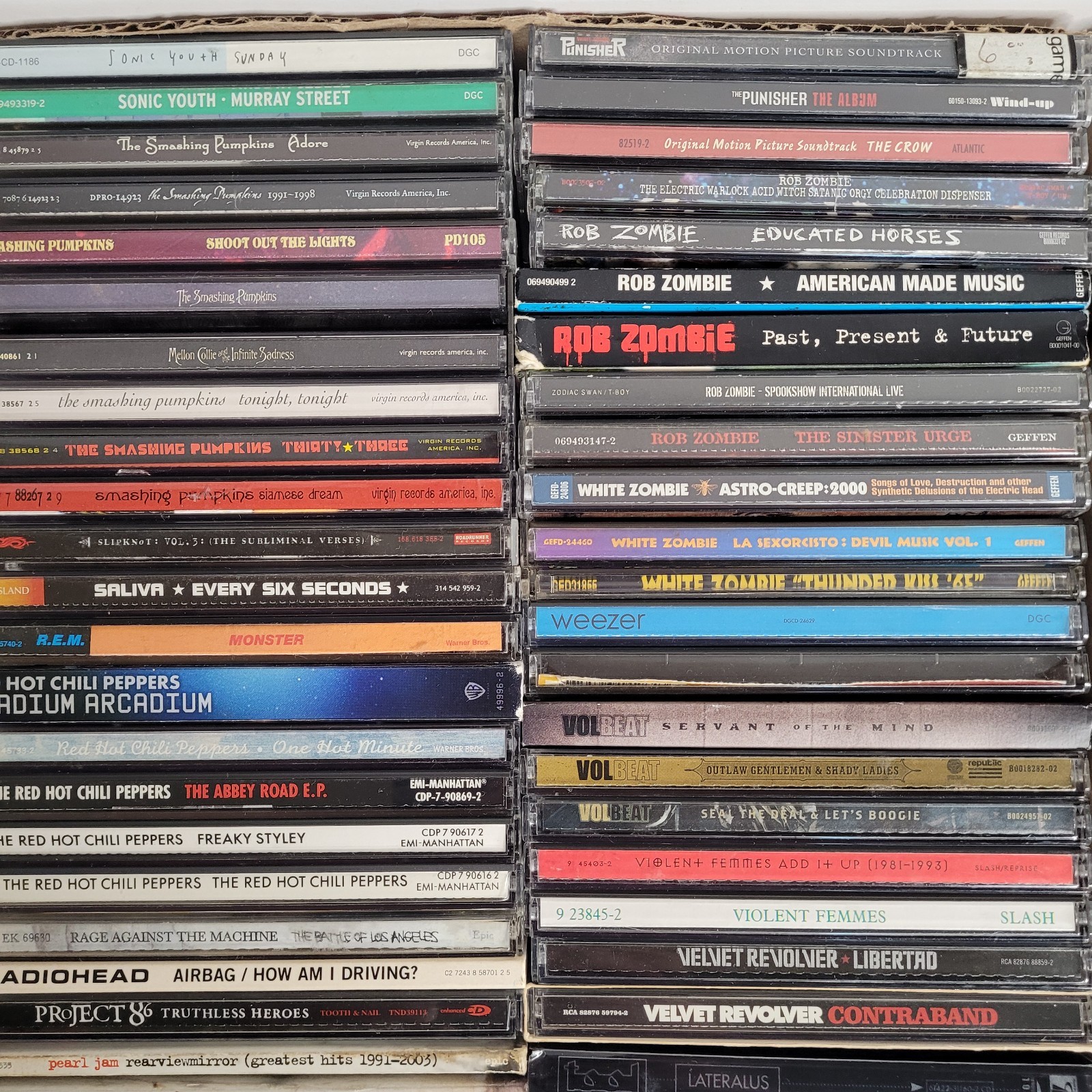 A-Z 90's Grunge Y2K Rock Nu-Metal Punk CD TESTED Build Your Own Lot of Choices