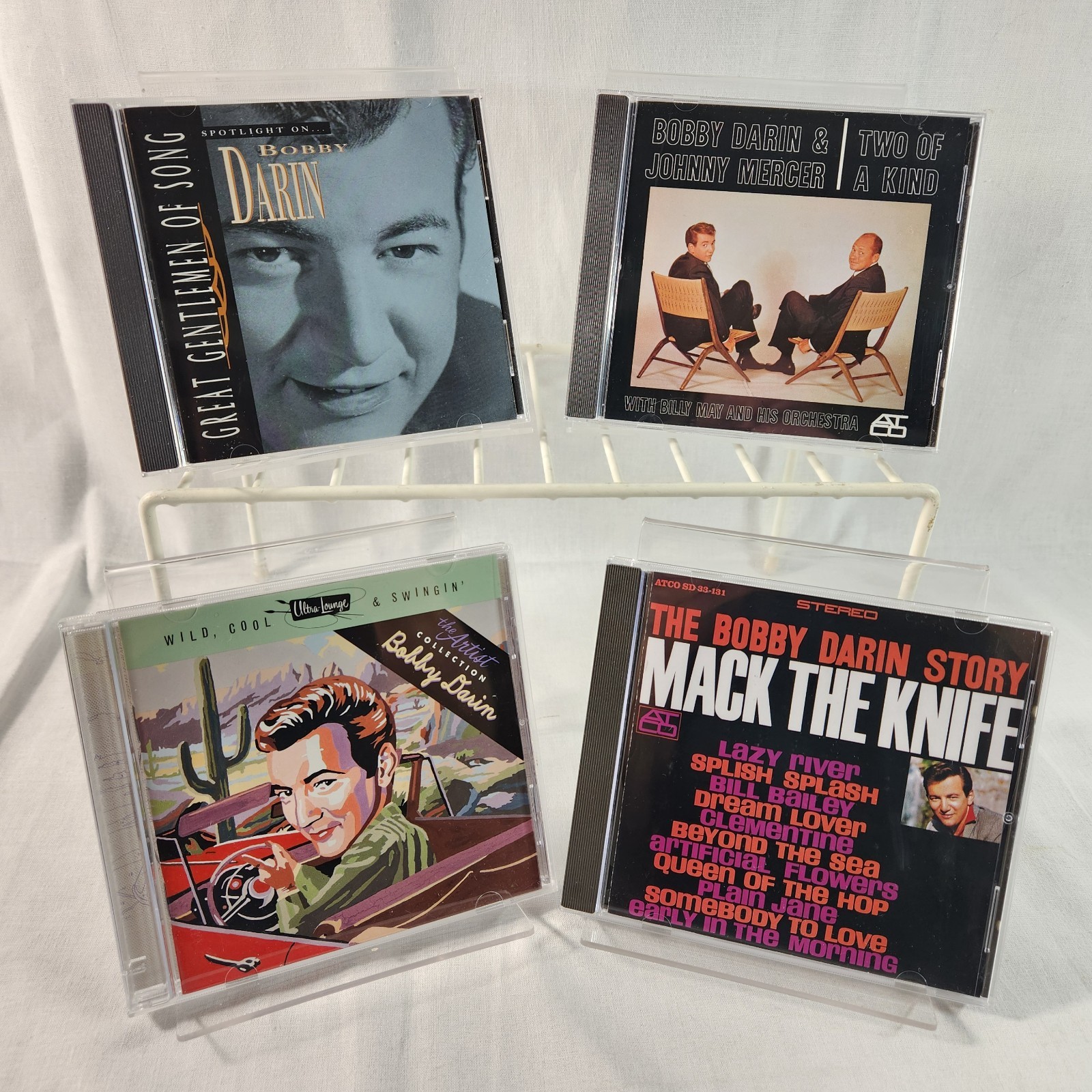 Bobby Darin 4 CD LOT Pop Vocal Jazz 1950s - 1960s Big Band Swing Discs NEAR MINT