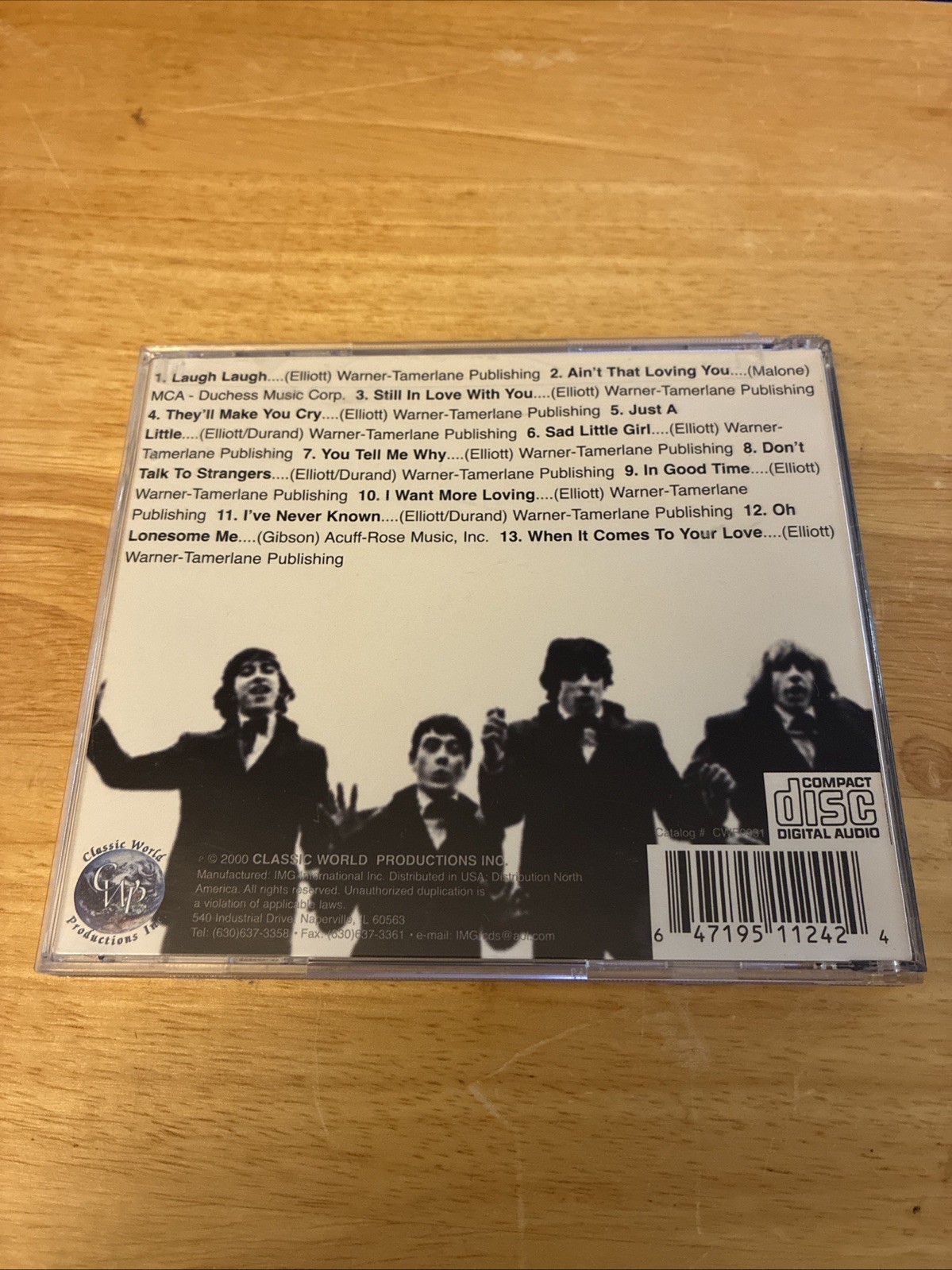 The Beau Brummels Greatest Hits CD 2002 US Folk Rock Pop VG+ Tested