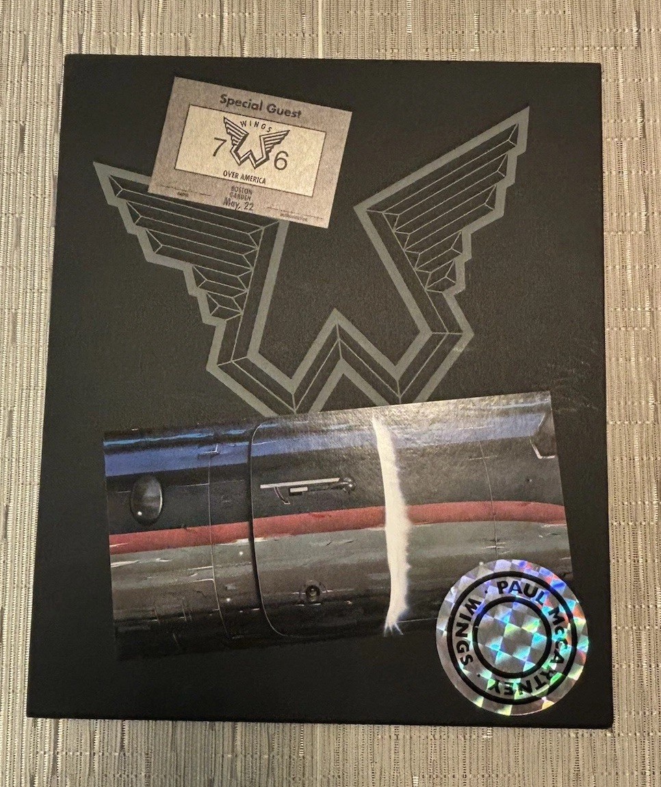 Paul McCartney~Wings Over America~3 CD/DVD Deluxe Box Set Numbered 09335