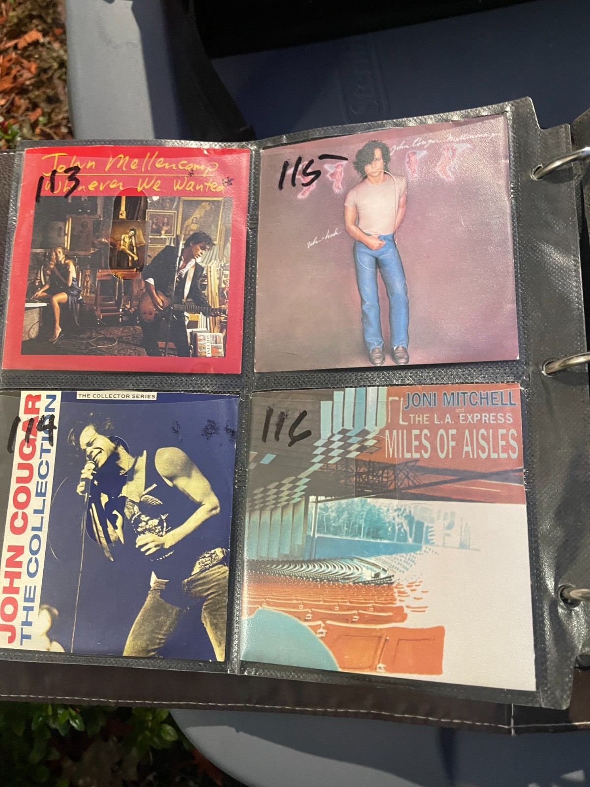 Old School CD Lot 335 Binder 60s 70s 80s 90s Rock Pop Rock n Roll Collection ETC