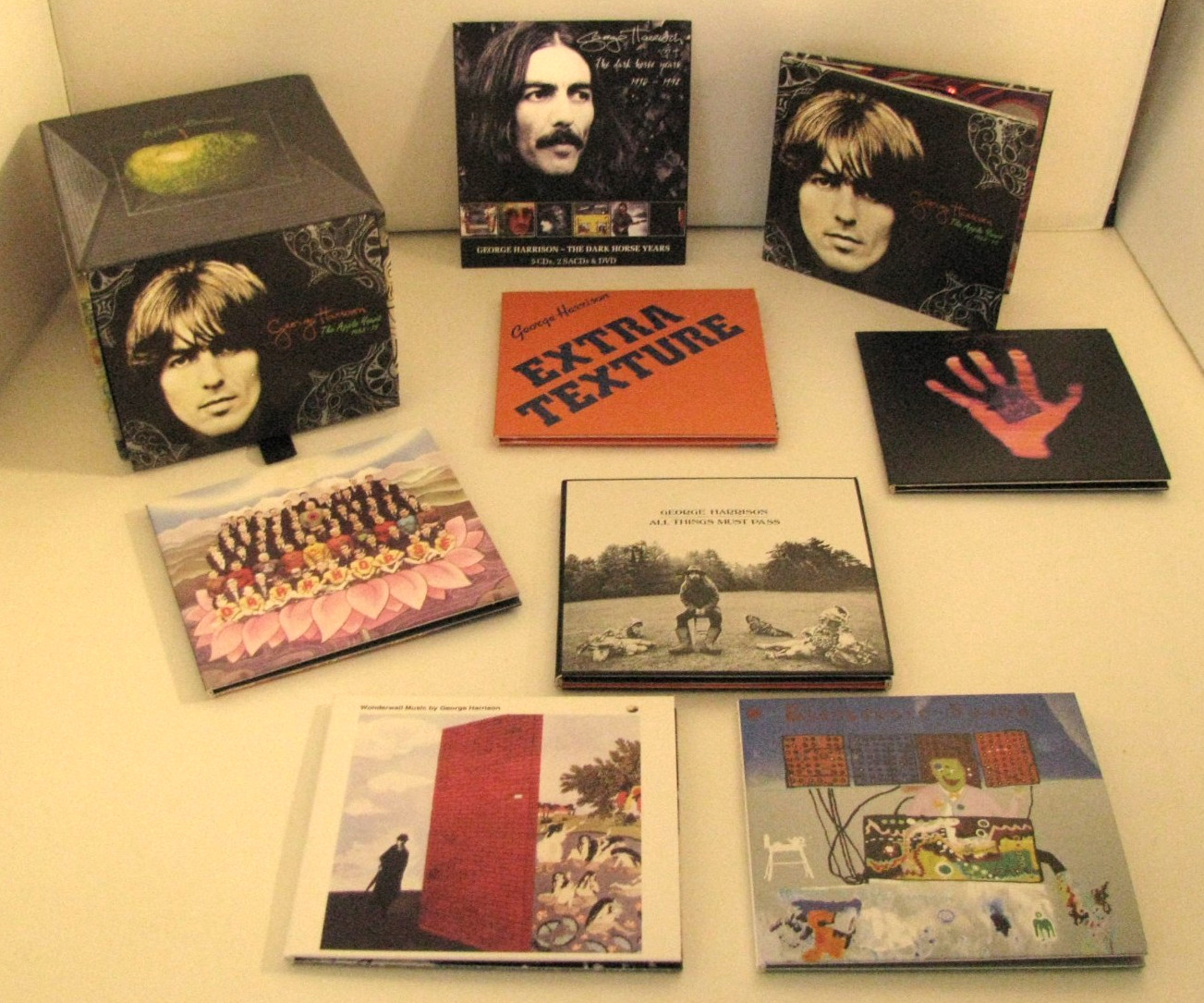 GEORGE HARRISON The Apple Years 1968-75 (Box Set 7-CD + DVD) The Beatles