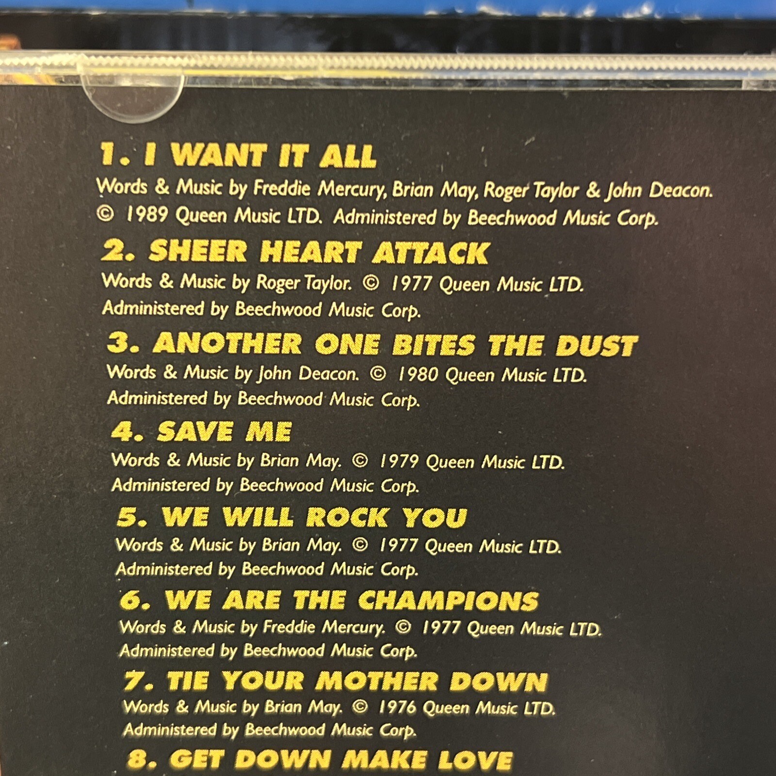 Dragon Attack Queen Tribute 1997 CD Marty Friedman Yngwie Jake E Lee Metal Comp
