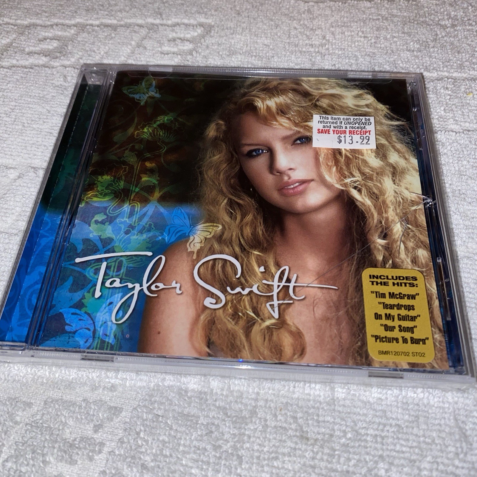 Taylor Swift Self Titled CD- SEALED With Crack