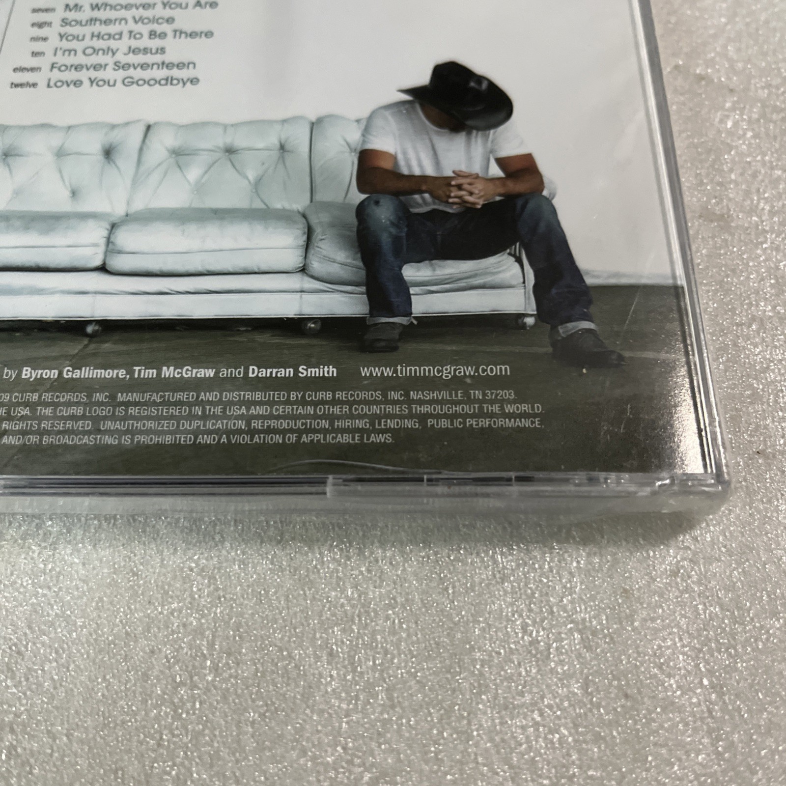 Southern Voice by Tim McGraw (CD, 2009) NEW SEALED Case Wear