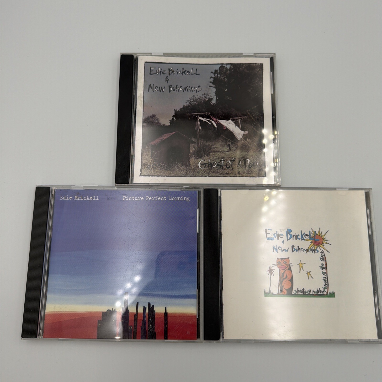 Edie Brickell & New Bohemians 3 CD Lot Shooting Rubberbands At The Stars + More