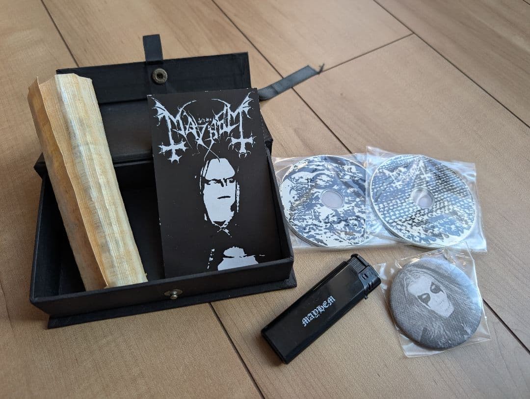 Mayhem Black Metal Box Set CD Heavy Metal Grindcore Thrash Death Doom Gothic