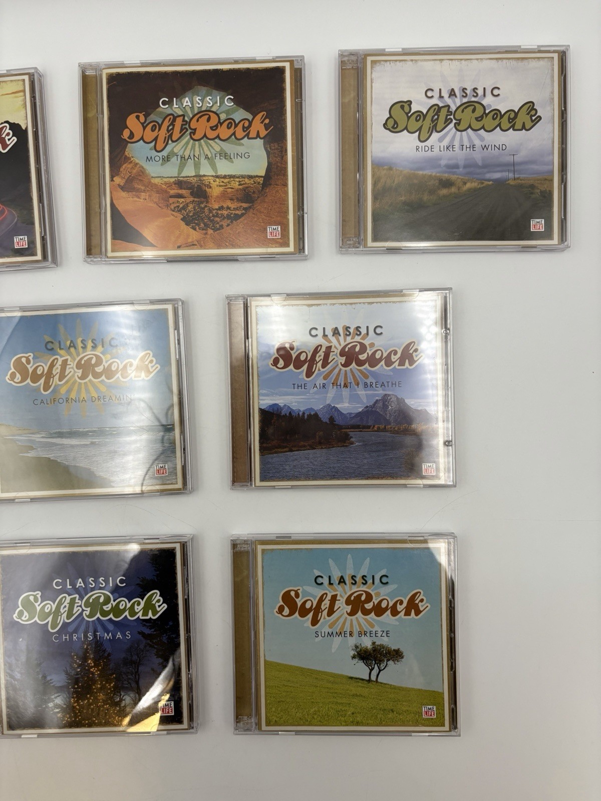 Time Life Classic Soft Rock CD Lot Collection 10 discs in 7 CASES