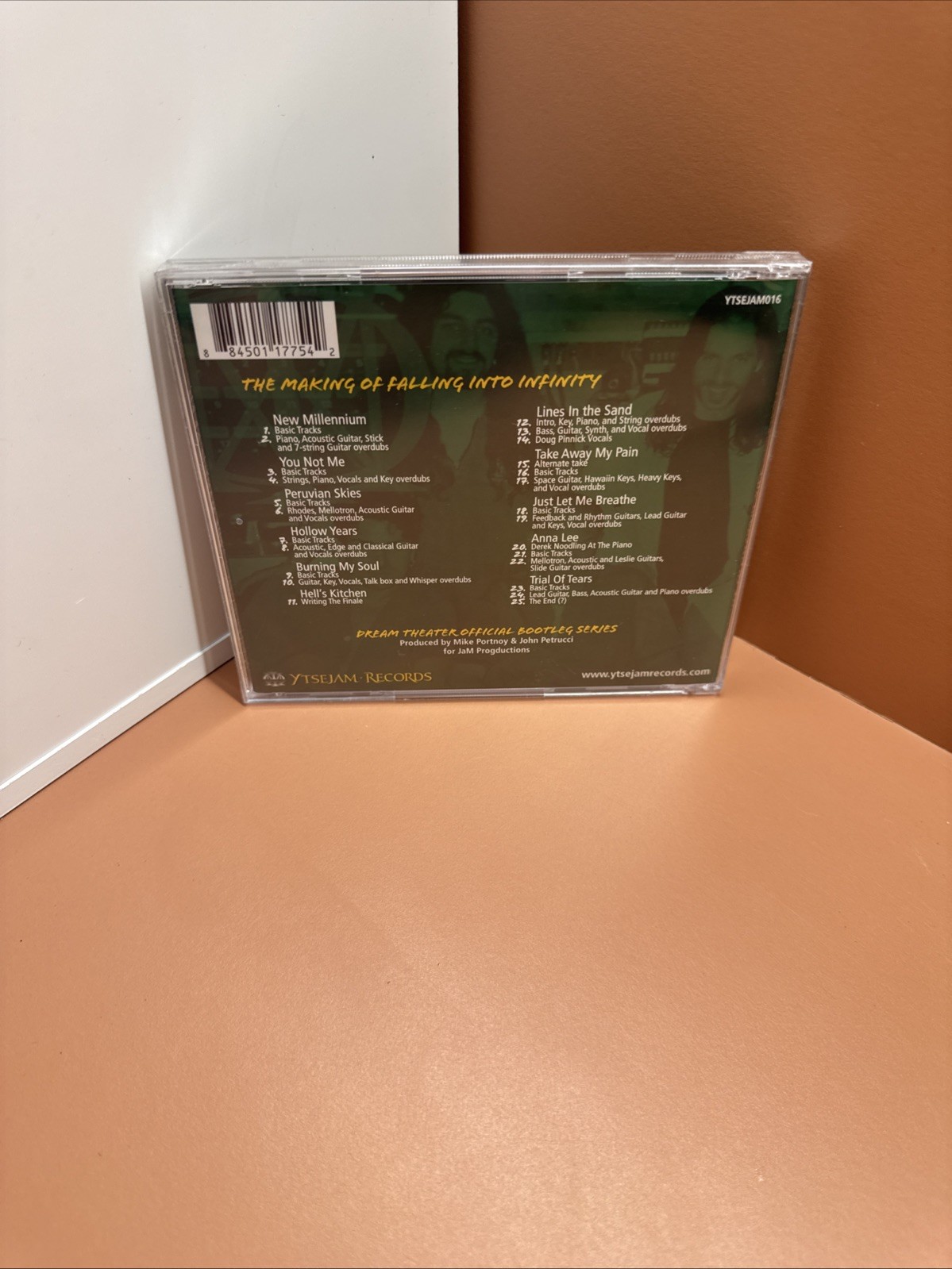 Dream Theater - Ytsejam records - The Making Of falling into Infinity Sealed