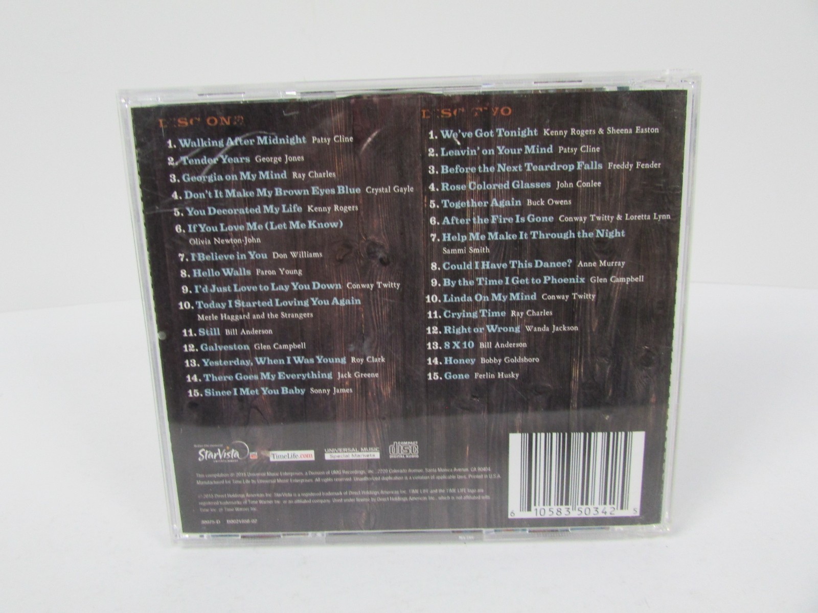 Various Artists - Country Music Of Your Life 8-CD Box Set Collection (Time Life)