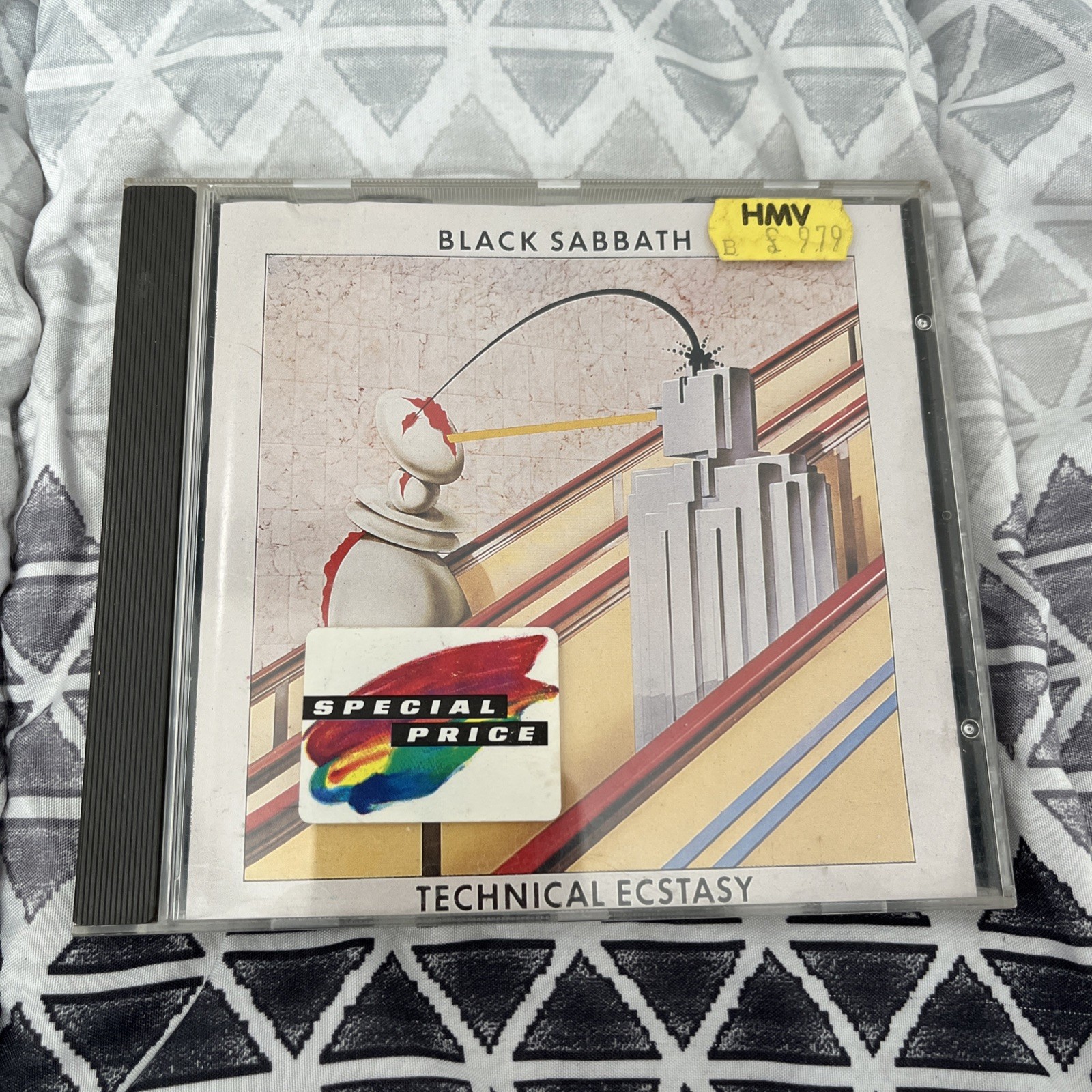 BLACK SABBATH - TECHNICAL ECSTASY 1989 CD RELEASE VERTIGO - 838 224-2 Tested