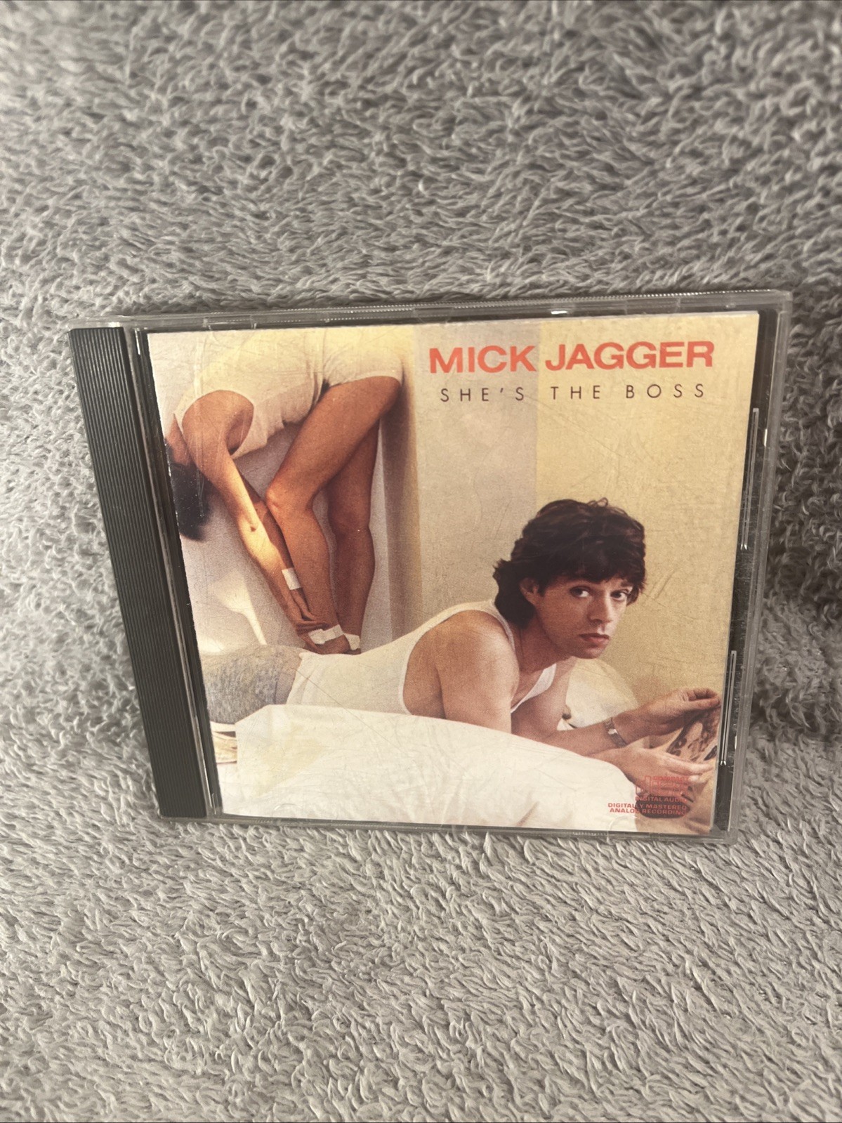 Mick Jagger She's The Boss CD 1985 Columbia CK 39940 VG Tested Complete