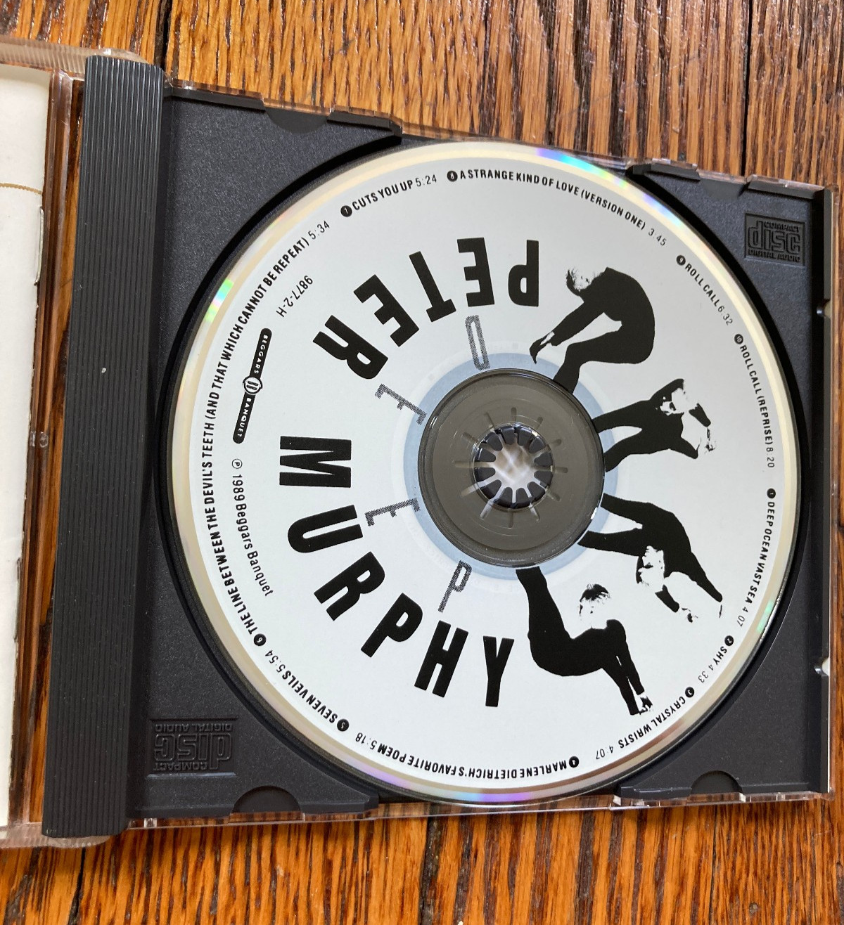 Peter Murphy Deep Music CD (EX) Case and Insert (EX)